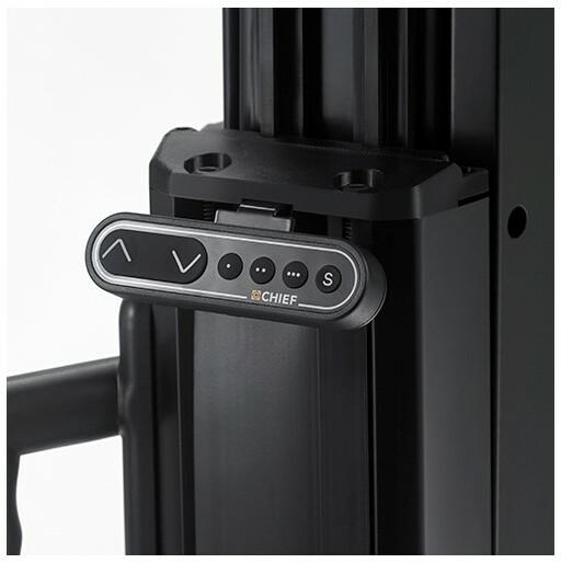 Produktbild Chief XL Electric Height Adjust Cart XPD1U - Wagen für LCD-Display - Schwarz - Bildsch