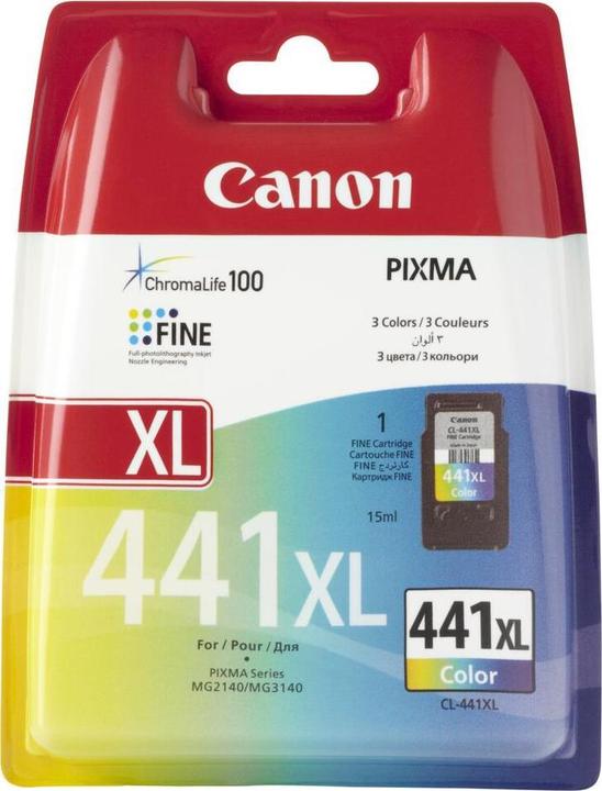 Actual product image Canon CL-441 XL EMB color (M, C, Y)