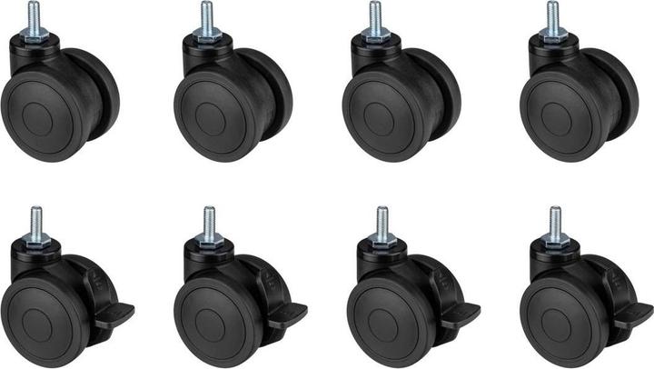 Oplite Castor Wheel GTR S8 Set