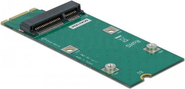 Delock Adapter M.2 Key B+M to Mini PCIe slot (PCIe / USB)