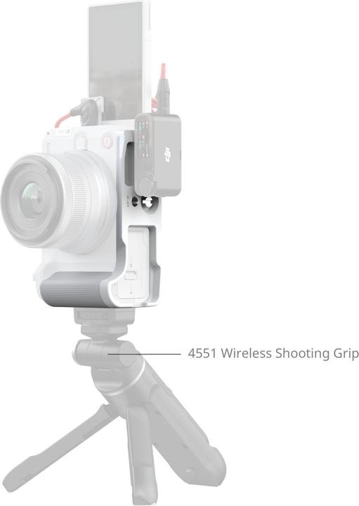 Produktbild SmallRig L-Winkel mit Handgriff für EOS R50 V (Griff)