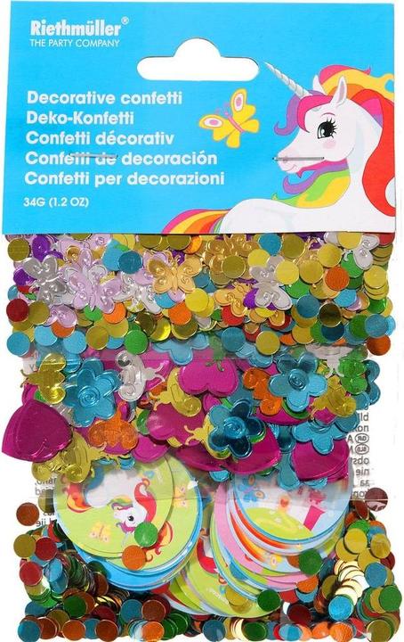 Produktbild Amscan Deko-Konfetti Einhorn (1 Stk.)