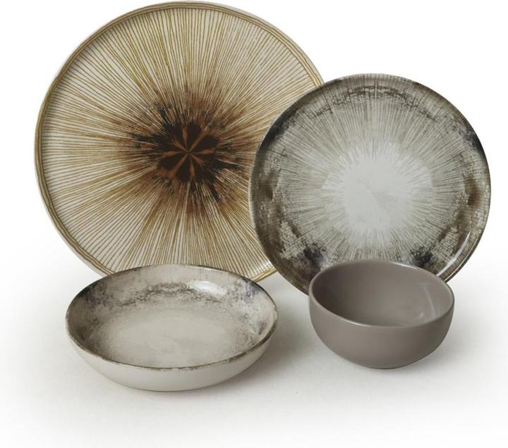 Image du produit Hermia Earthen Dinner Set (24 pcs)