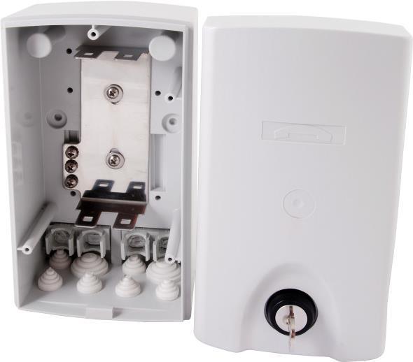 Image du produit EFB Elektronik Petit tableau de distribution TT 4 20DA IP54BxHxT = 103x185x90mm