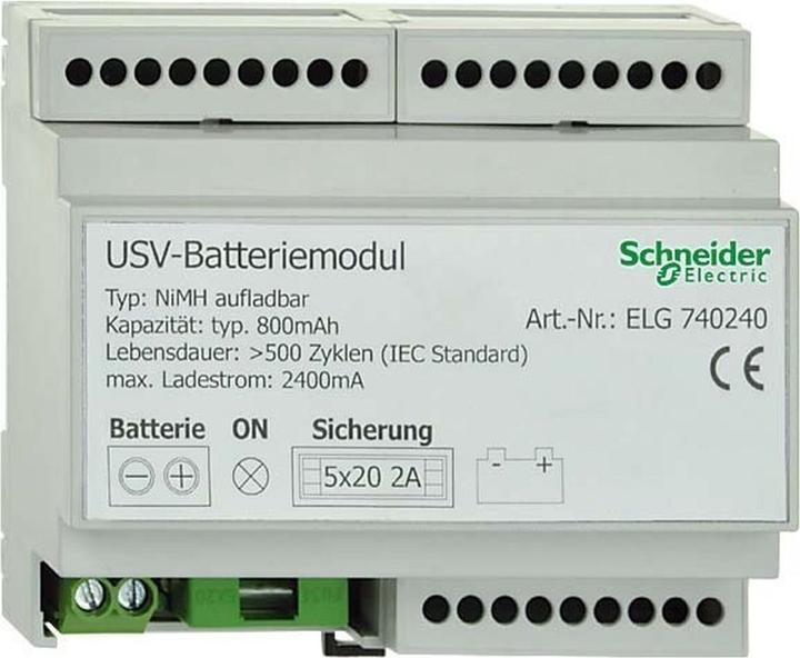 Produktbild Schneider Electric Batteriemodul (ohne Netzteil) für USV ELG740240