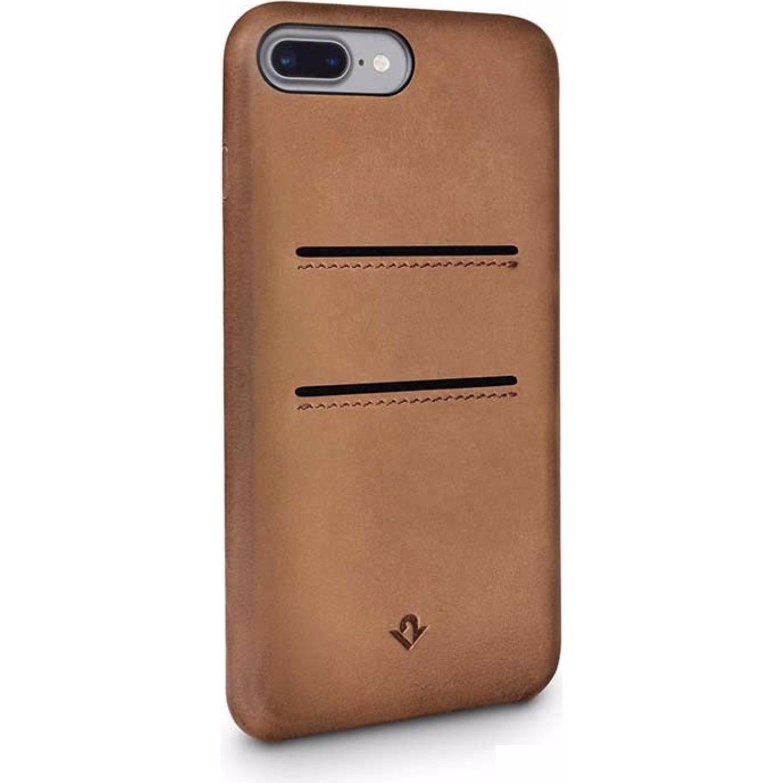 TwelveSouth Leather Case (Apple iPhone 7 Plus), Smartphone Hülle, Braun