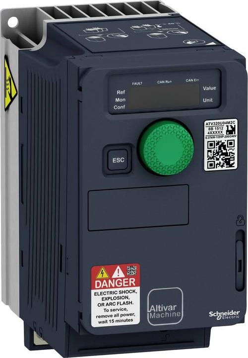 Produktbild Schneider Electric ATV320 0,18KW 200V 1PH COMPACT VSD