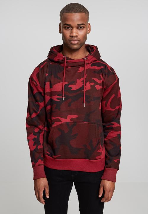Produktbild Urban Classics High Neck Camo Hoody (S)