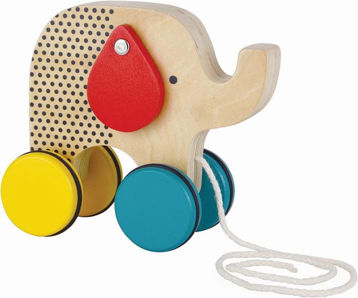 Actual product image Petitcollage Pull-along elephant (MQ2)