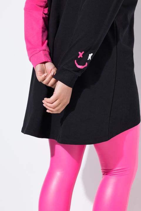 Produktbild Angel of Style Long-Sweatshirt, Loose Fit, 1 Ärmel in Pink (48)