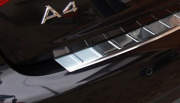 Produktbild Avisa Edelstahl Ladekantenschutz für Audi A4 Avant (Kombi) ab 2012 bis 2015 (Heck)