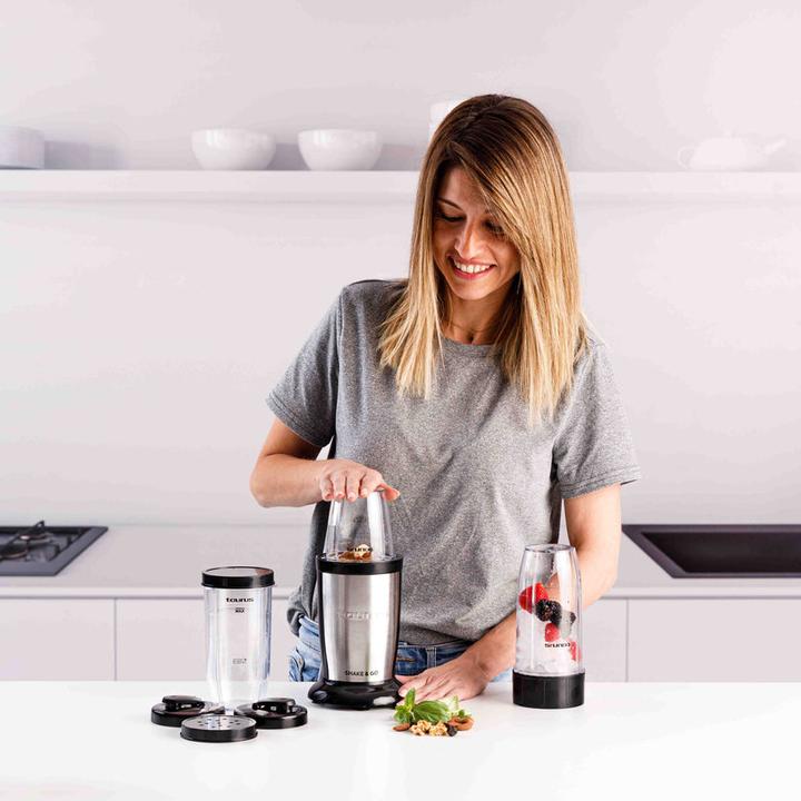 Produktbild Taurus Cup Blender Shake & Go Black 800 W Stainless steel (800 W)