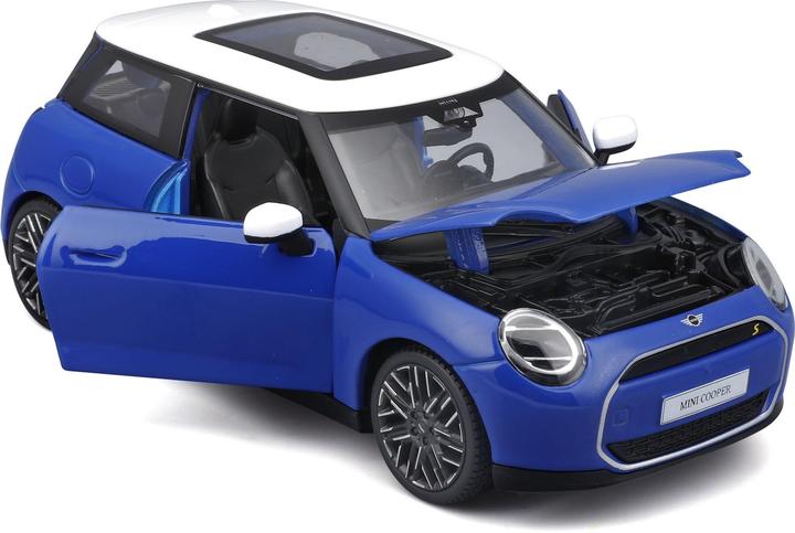 Actual product image Maisto Mini Cooper SE 2024 1/24 blau