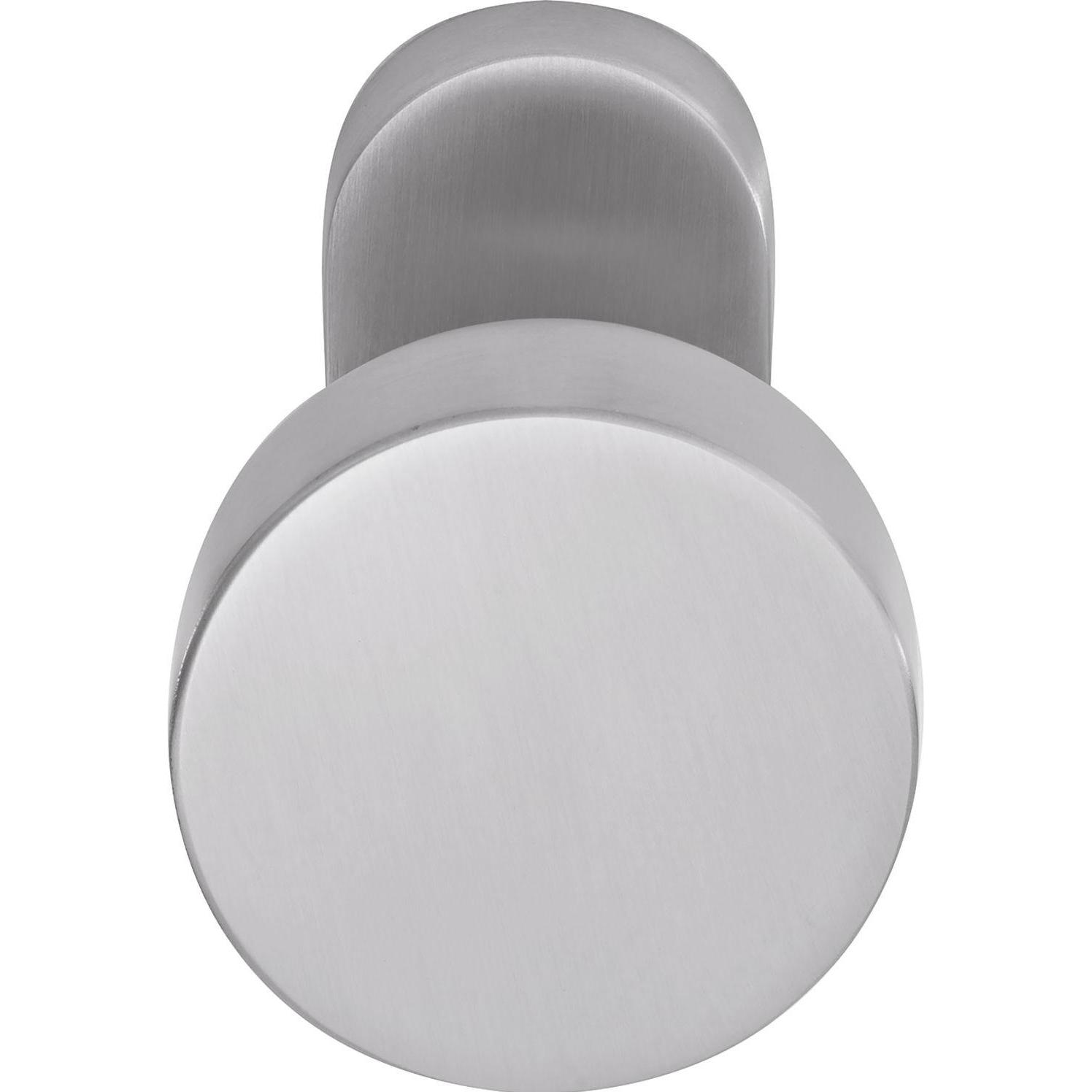 Ogro, Türgriff + Fenstergriff, Türknopf RENOVI 3020 O FS, Rosette 30x68x10, gerader Knopf, Edelstahl matt (Türknopf)