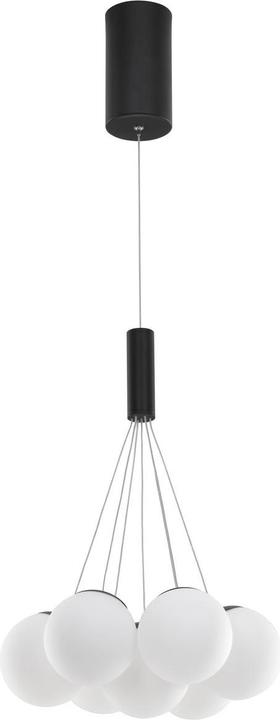 Produktbild Nova Luce NUVOLE LED Pendelleuchte Schwarz 49W Warmweiss 150x36cm 9061433