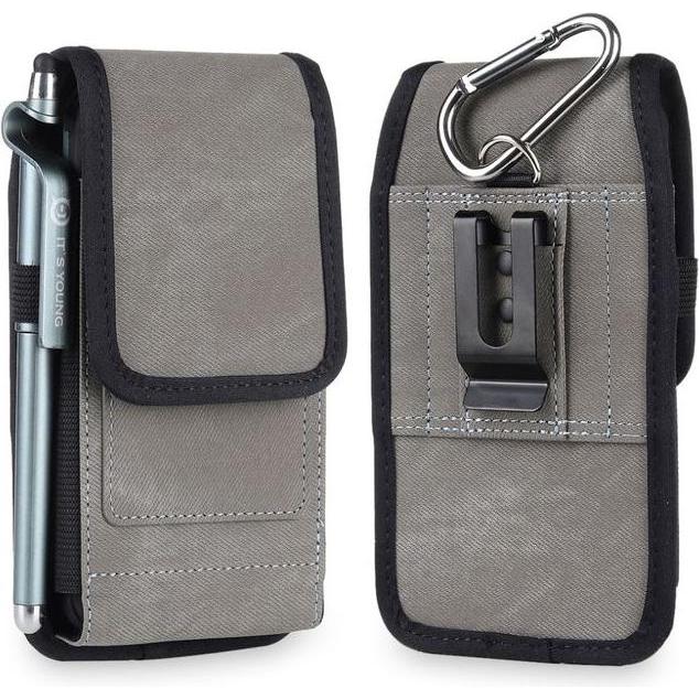 MU Classic Universelles Handy Etui (Universal), Smartphone Hülle, Grau