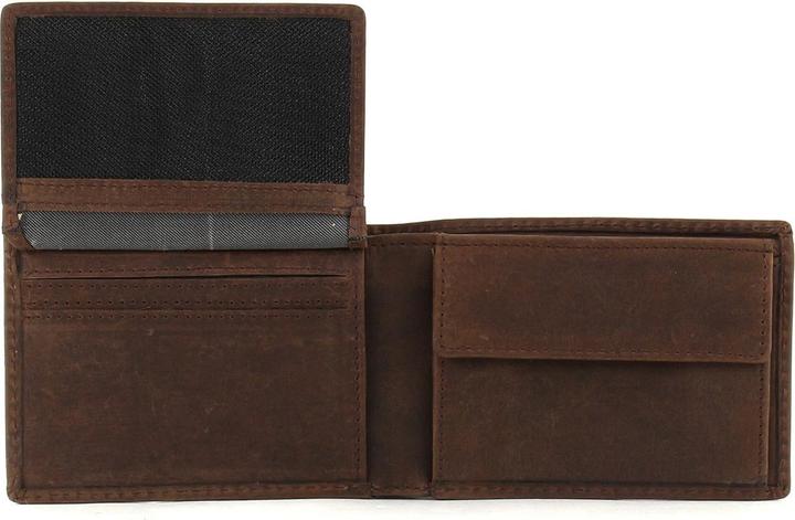 Actual product image Bugatti Hunter Coin Wallet with Flap 4 CC embossed Logo