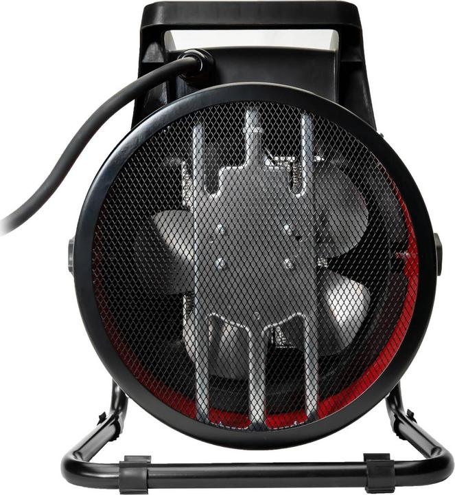 Actual product image Grafner Electric heater Fan heater Construction heater 5000 Watt 5kw 400V Radiant heater