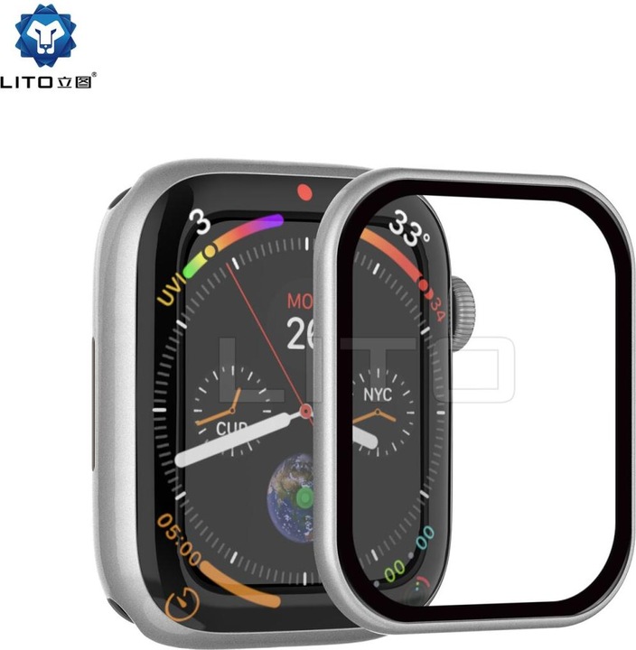 Produktbild Lito Apple Watch Panzerglas mit Frame