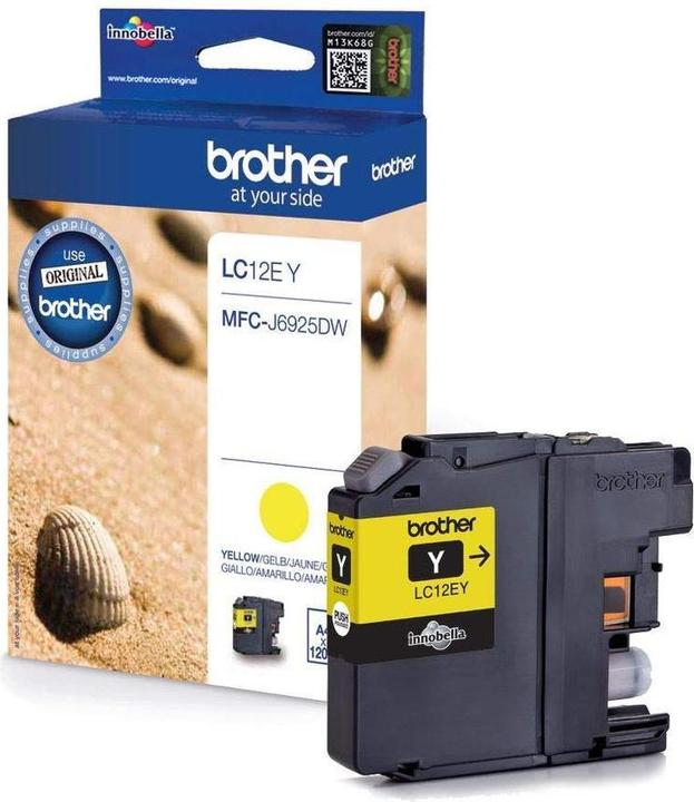 Produktbild Brother LC-12EY INK FOR MFCJ6925DW (Y)