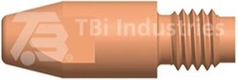 Actual product image Abicor Binzel Current nozzle Wire-Ø 1.2 mm M 8 Length 30 mm E-Cu