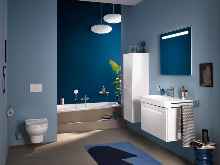 Produktbild Duravit Möbelwaschtisch No 1 mit Überlauf, 1 Hahnloch, weiss 800x460mm (460 mm, 800 mm)