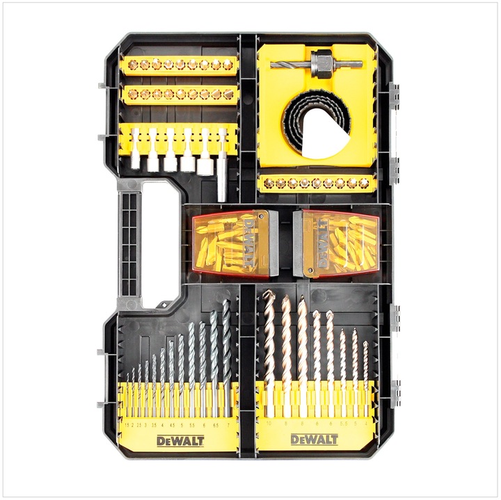 Actual product image DeWalt TStack Universal Set (4 mm, 5 mm, 5.5 mm, 6 mm, 8 mm, 10 mm, 1.5 mm, 2 mm, 2.5 mm, 3 mm, 3.5 mm, 4.5 mm, 6.5 mm, 7 mm)