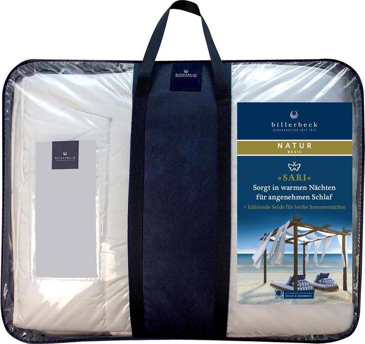 Image du produit Billerbeck Couverture en poils naturels Sari extra léger, garnissage : 100% soie (700 g, 200 x 200 cm)