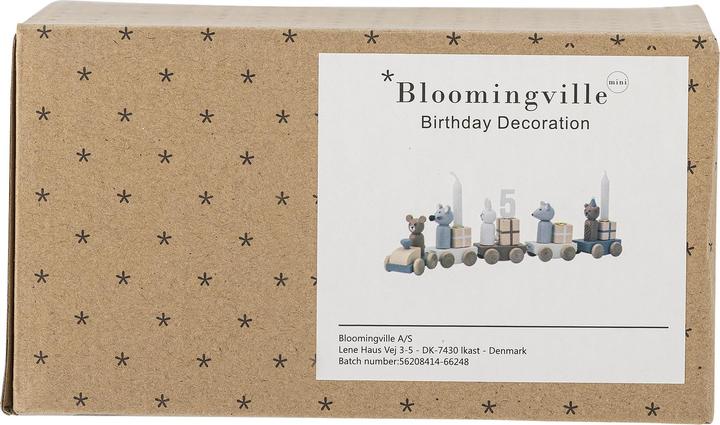 Actual product image Bloomingville Mini Junaid Geburtstagszug (6 pcs.)