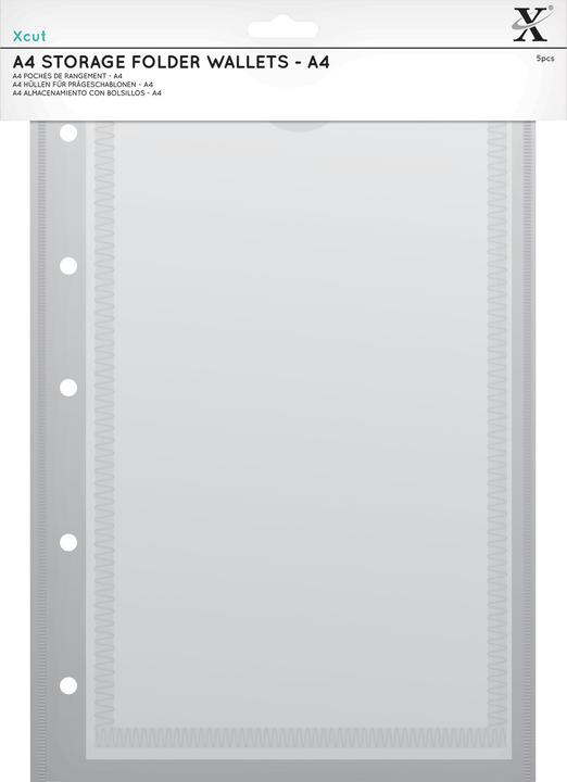 Actual product image Xcut A4 Sleeves For Embossing Template, 5 pieces