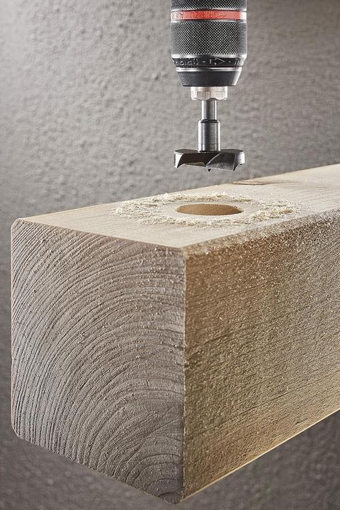 Produktbild wolfcraft 1 Zylinderbohrer WS ø26x90mm (8 mm)