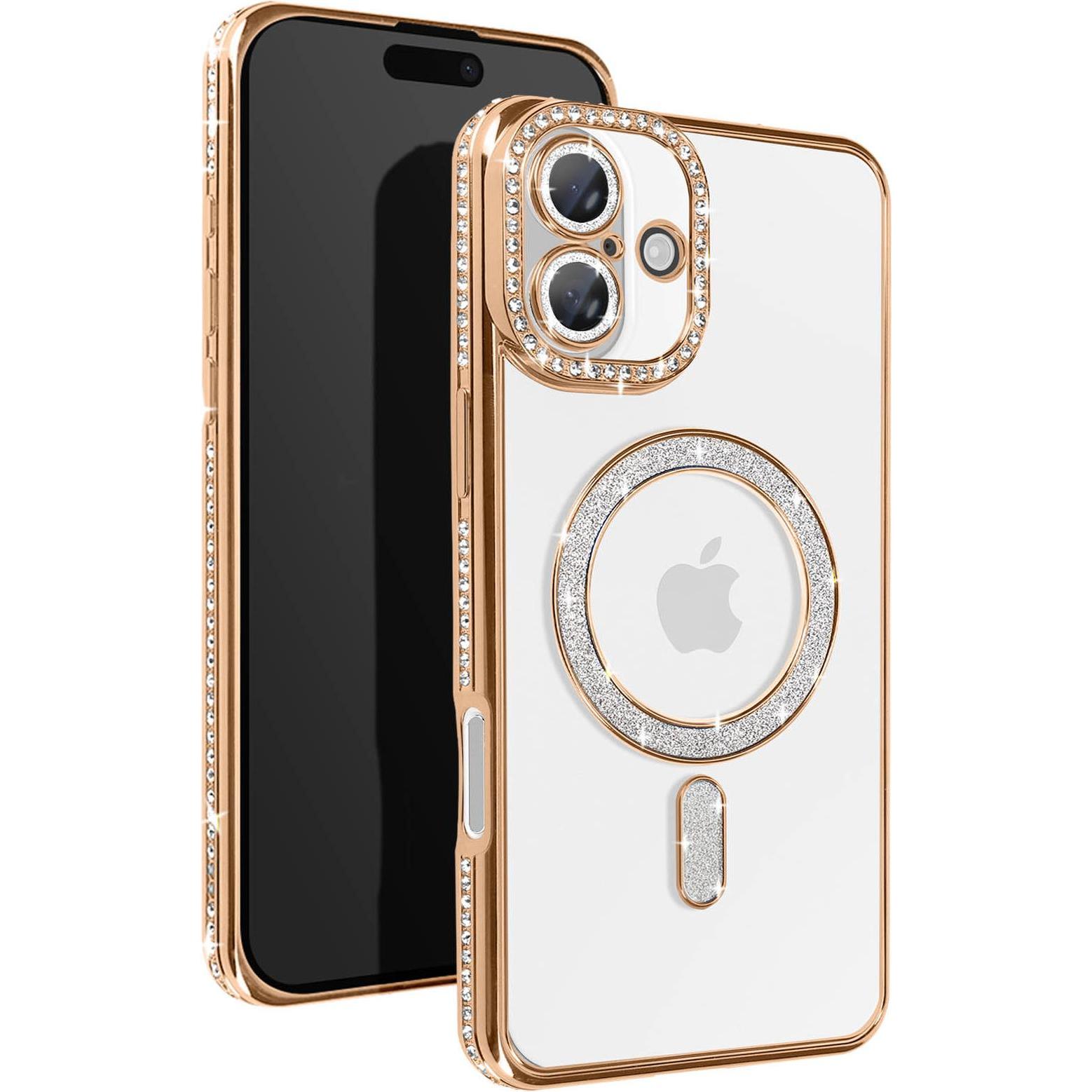 Avizar Glamor Guard Case (Apple iPhone 16 Plus), Smartphone Hülle, Gelb