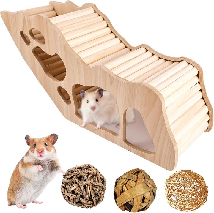 Wuuraa Kletterspielzeug für Hamster und Kleinnager