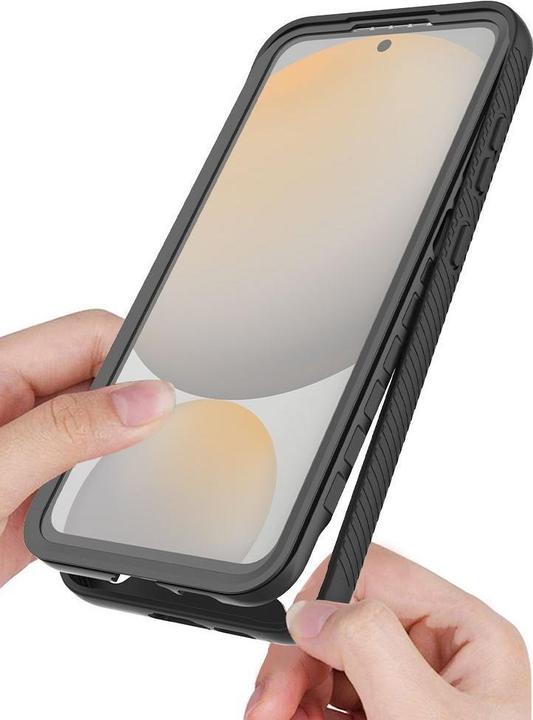 Produktbild Tech-Protect Defense MagSafe Case for Samsung Galaxy S25 - Black (Samsung Galaxy S25)
