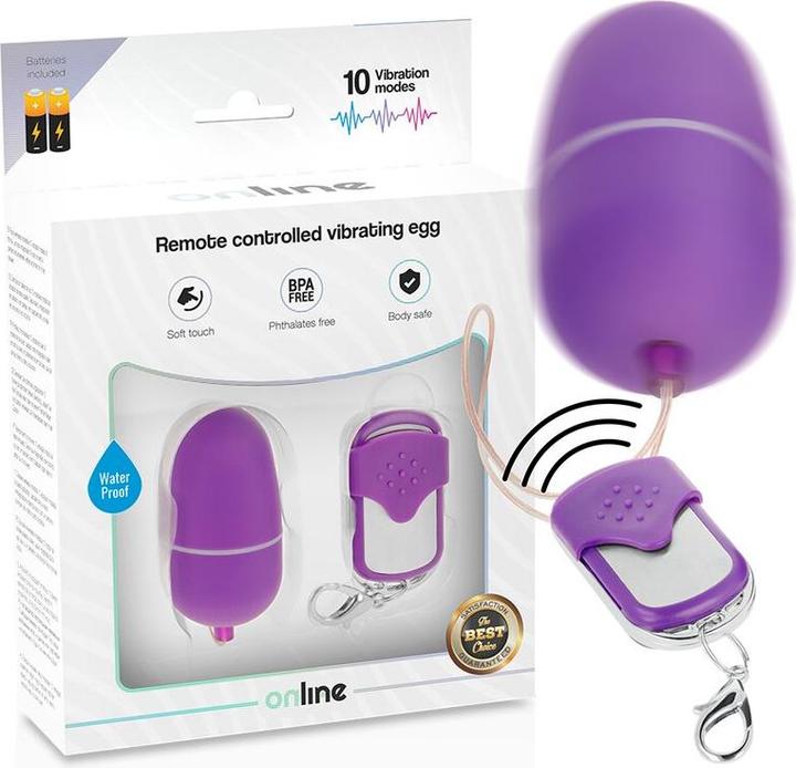 Produktbild Online Vibro-Ei mit Fernbedienung, Gr. M
