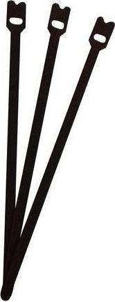 Actual product image Fastech ETK-7-2 Cabel Strap, black (Velcro cable ties, 200 mm, 100 pcs.)