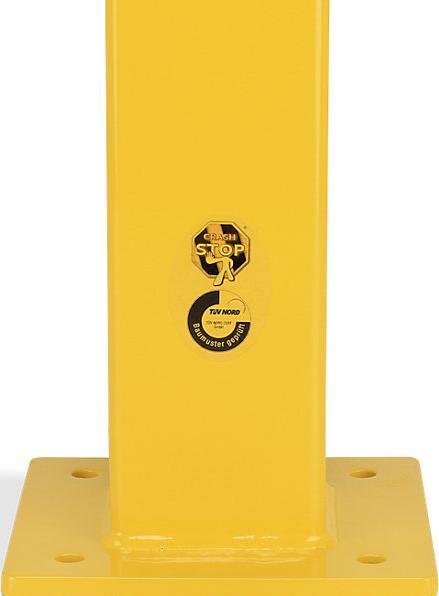 Actual product image kaiserkraft Post for safety railing