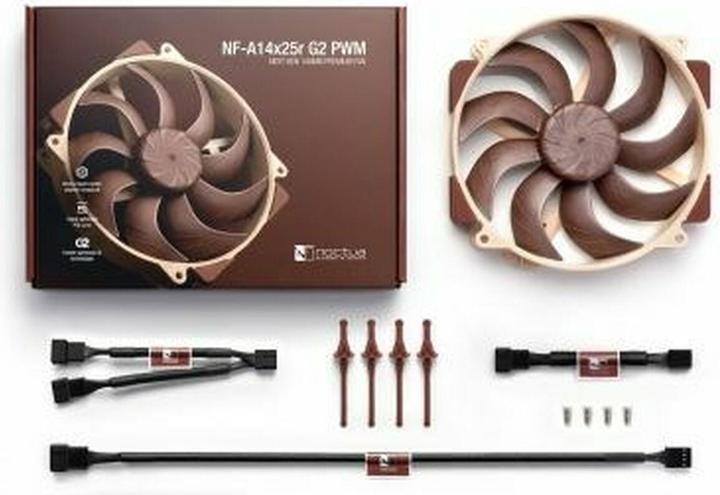 Immagine prodotto Noctua NF-A14x25r G2 PWM (140 mm, 1 x)