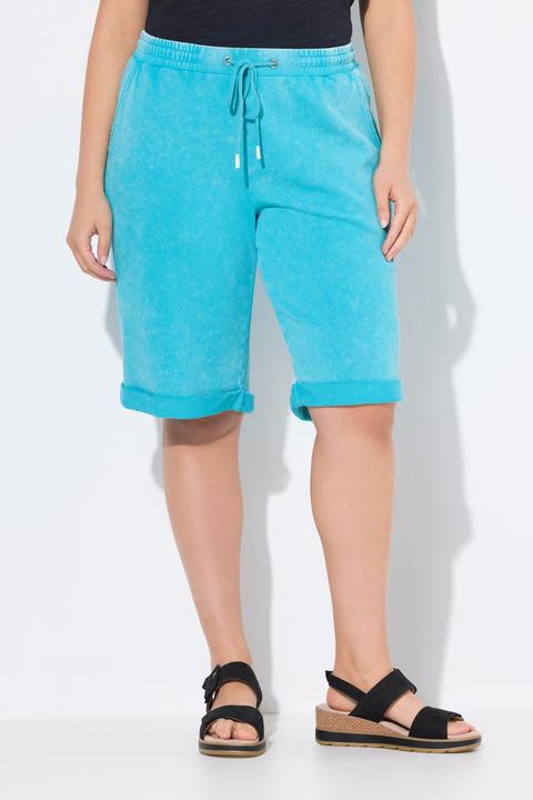 Actual product image Ulla Popken Acid Wash Elastic Waist Sweatshirts (54)