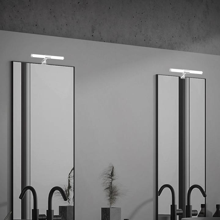 Actual product image Briloner LED mirror light, chrome, IP44, LED/5W
