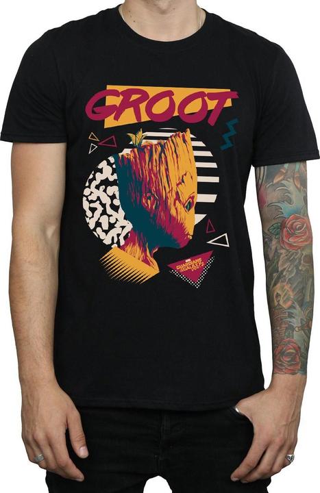 Immagine prodotto Guardians Of The Galaxy Vol. 2 80s Groot Maglietta Uomo (3XL)