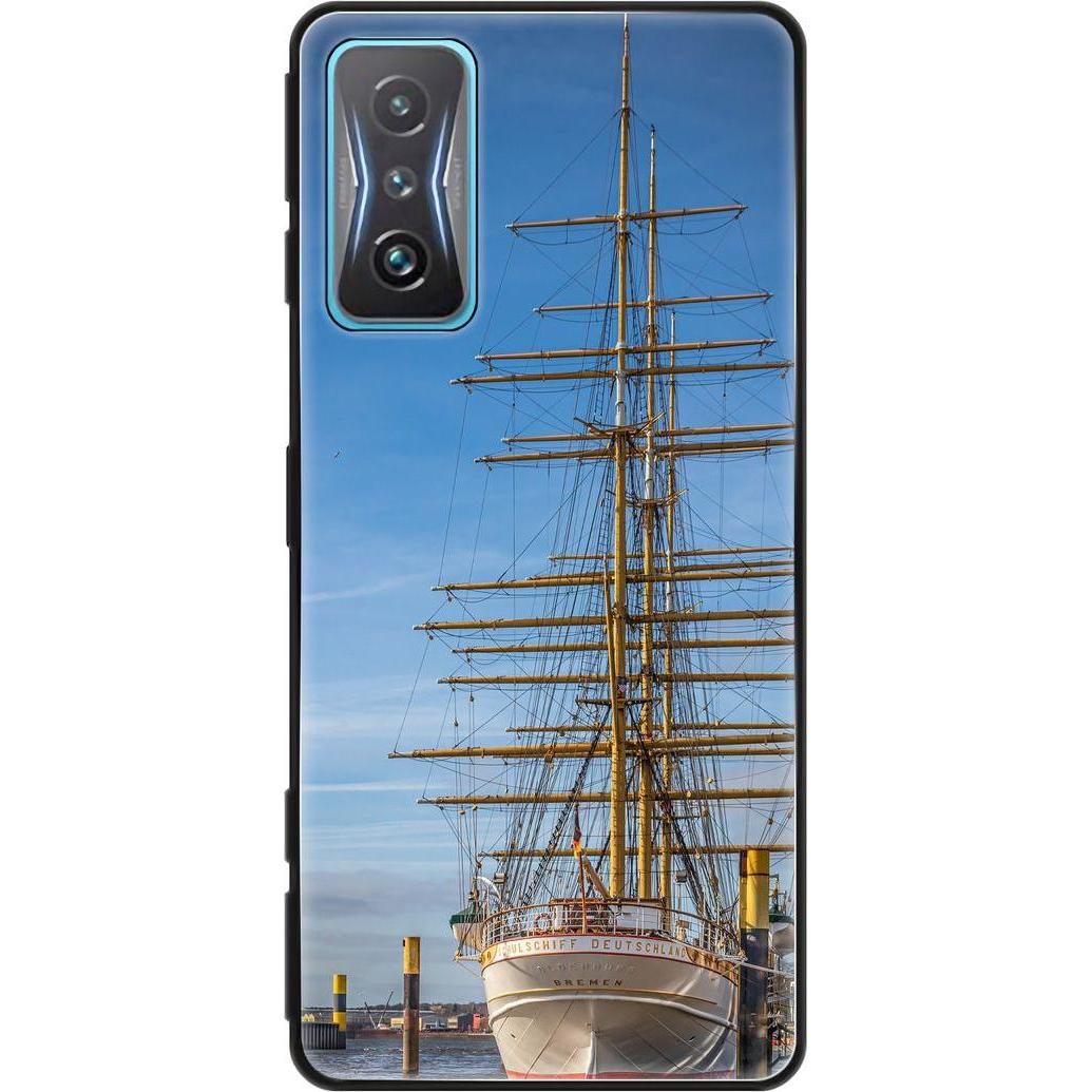 König Design Hülle Handy Schutz für Xiaomi Redmi K50 Gaming Case Cover Tasche Bumper Etuis (Xiaomi Redmi K50 Gaming), Sm...