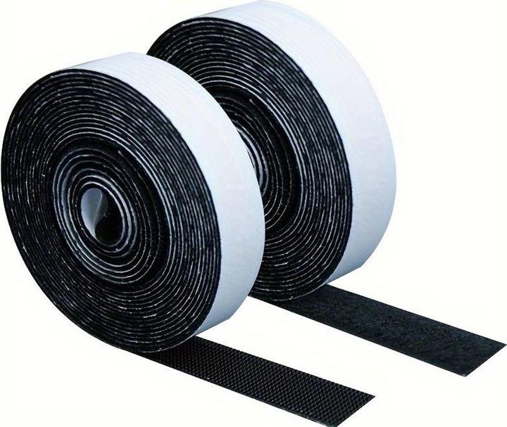 Actual product image König Design Velcro tape extra strong self-adhesive Dimensions selectable Velcro fastener 15 - 50 mm (25 mm)
