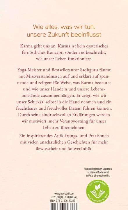 Immagine prodotto Karma (Tedesco, Sadhguru, 2021)