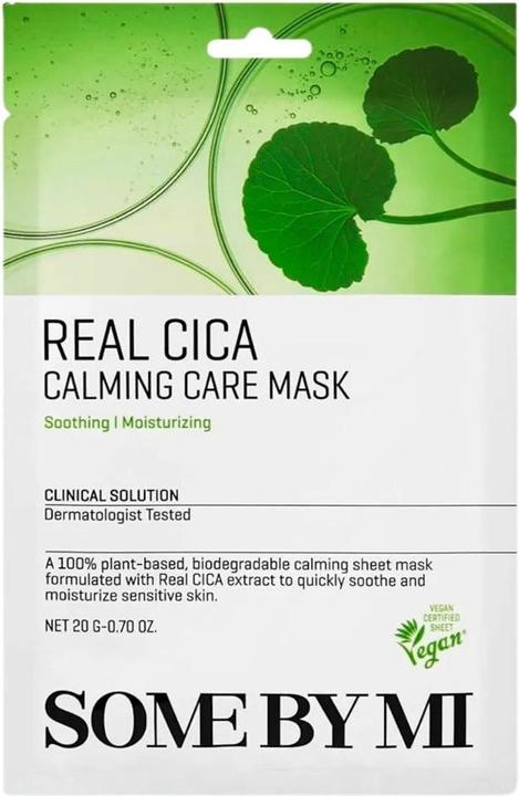 Actual product image Some By Mi Real Care Mask Cica Calming Care Mask - 20 Grams