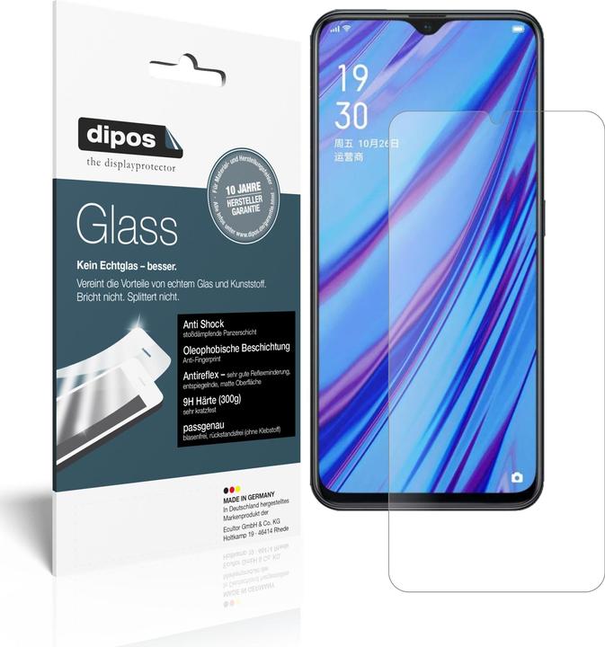 Produktbild Dipos Displayschutz Anti-Shock (2 Stück, Oppo A9X)