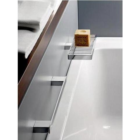 Thumbnail - Emco, Zahnputzbecher, Glashalter/Seifenspender LOFT Kristallglas satiniert chrom