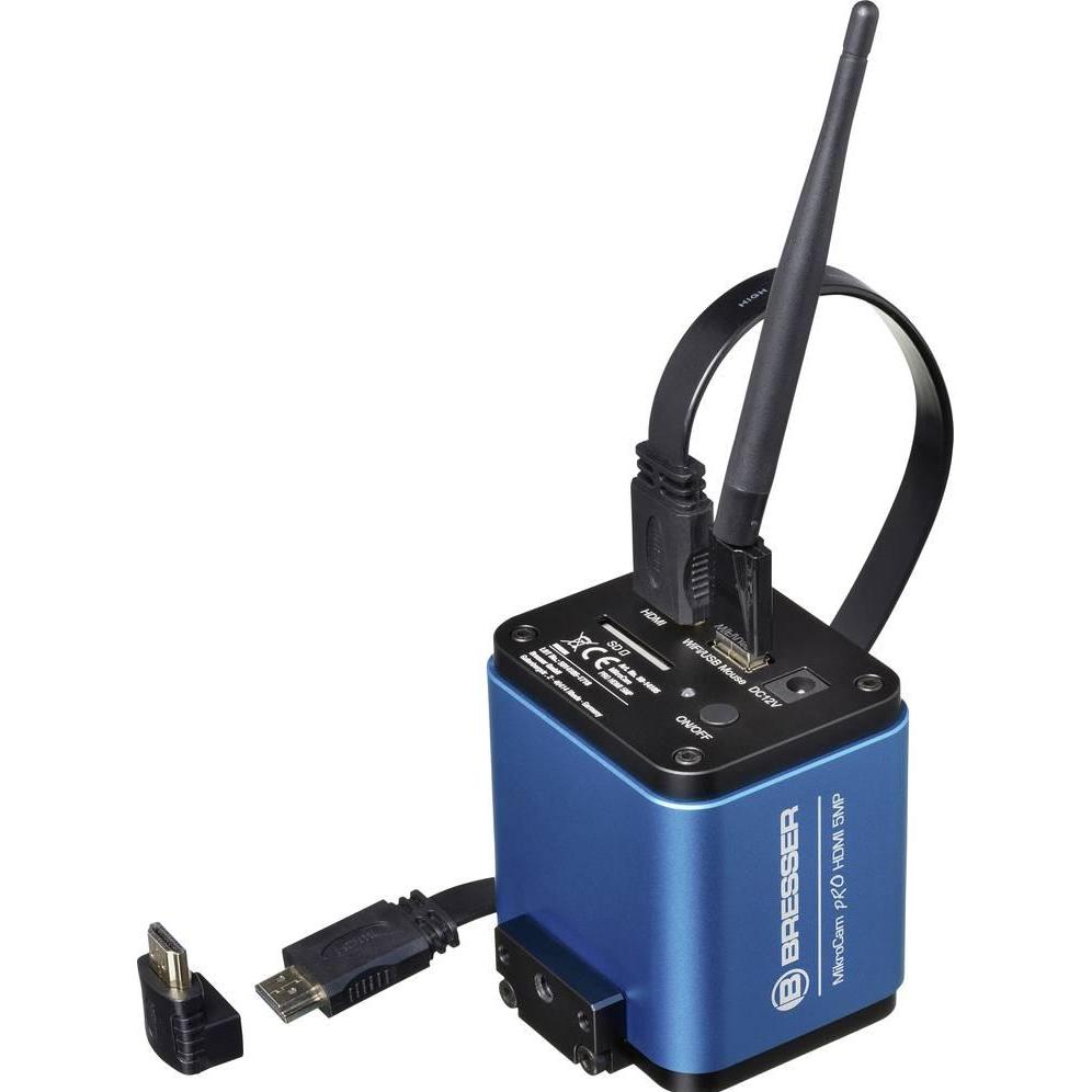 Bresser, Accessori per microscopio, Optik MikroCam PRO HDMI 5MP 5914185 Telecamera per microscopio adatta al marchio Microscope
