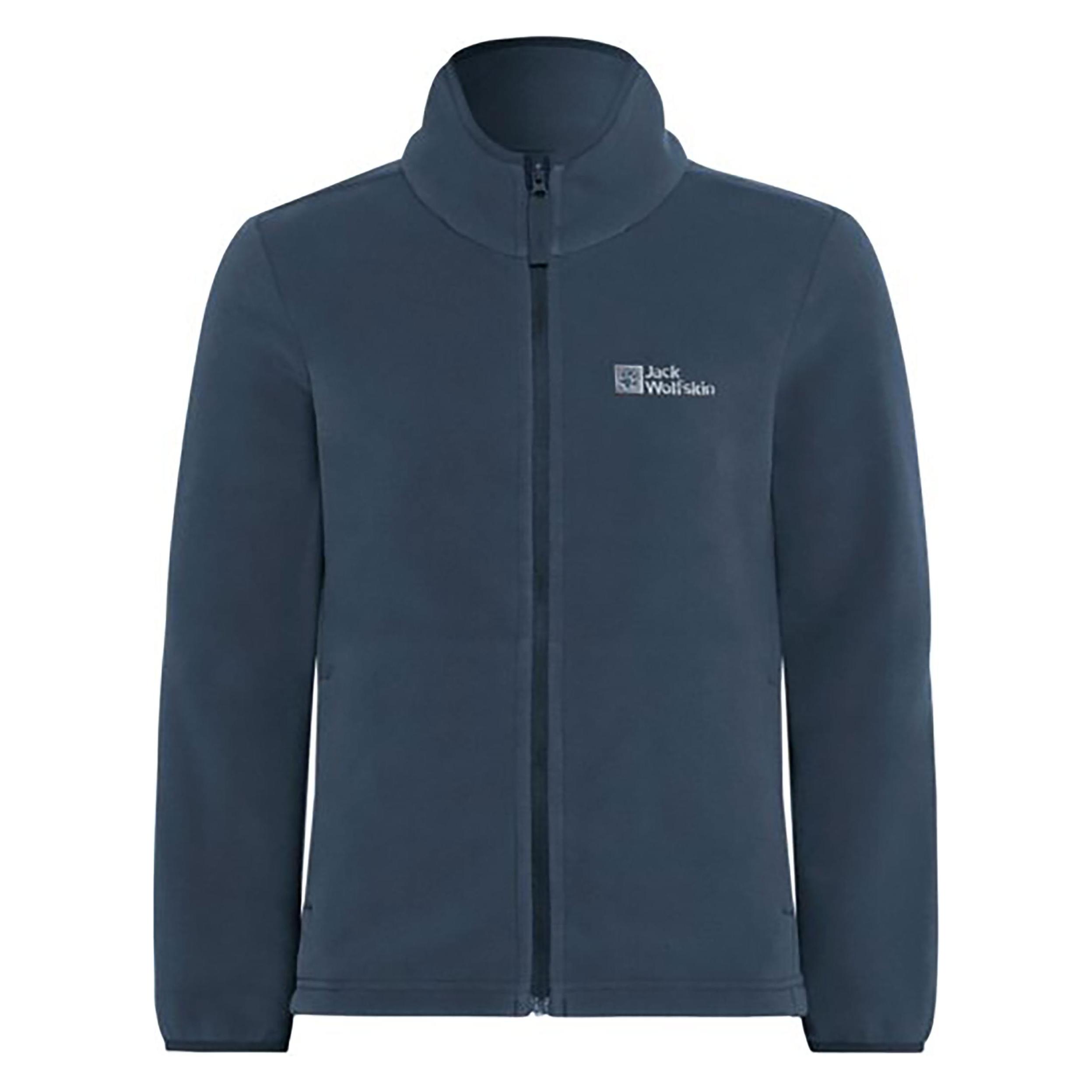 Jack Wolfskin, Jungen, Outdoorjacken, Taunus Jacket K (140), Blau, 140