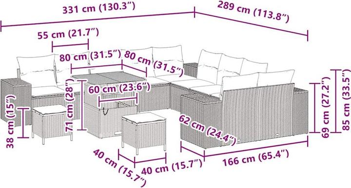 Produktbild vidaXL Maxence